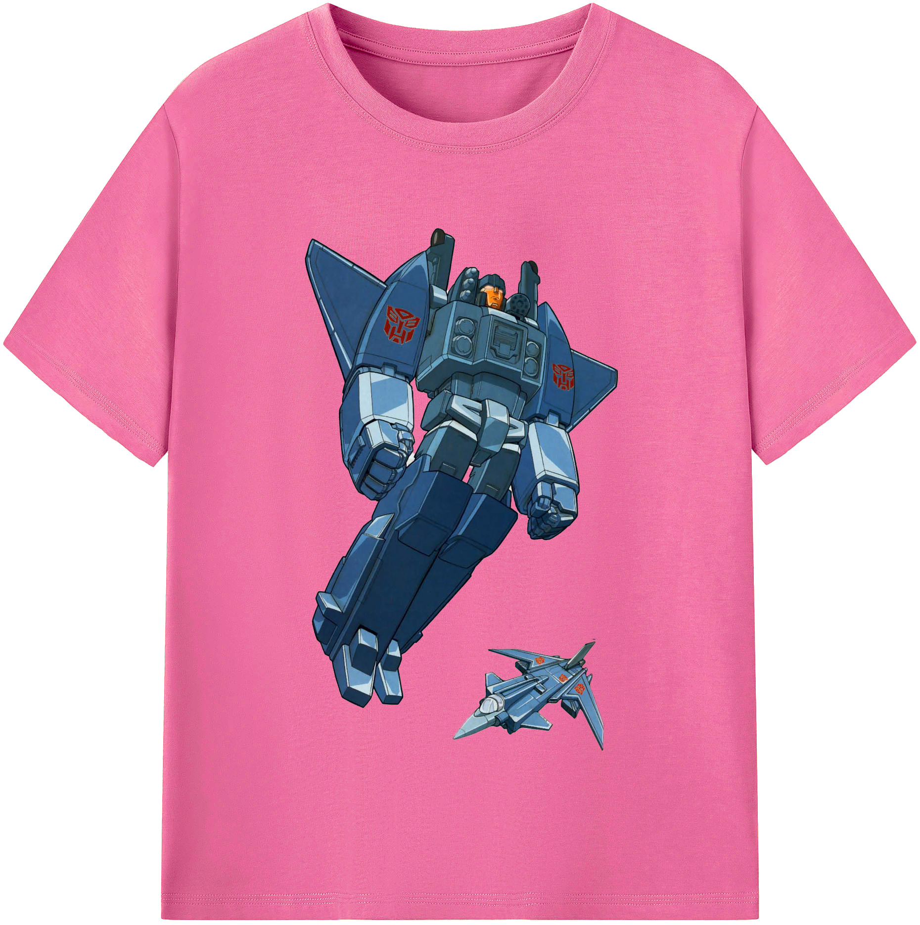 （画像用）  レディースカジュアルプリントTシャツ（綿100％）